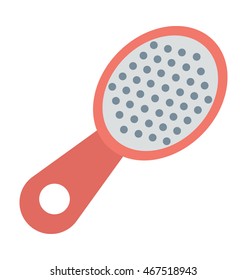 Hair Brush Vector Icon 
