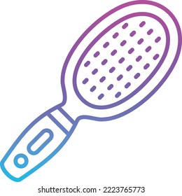 Hair Brush vector icon. Can be used for printing, mobile and web applications.