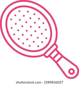 Hair Brush vector icon. Can be used for printing, mobile and web applications.