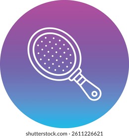 Hair Brush vector icon. Can be used for printing, mobile and web applications.