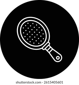Hair Brush vector icon. Can be used for printing, mobile and web applications.