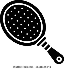 Hair Brush vector icon. Can be used for printing, mobile and web applications.