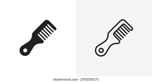 Hair brush vectors icons pack for apps and Ui Ux desigs