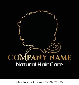 Hair care company logo for hair care company