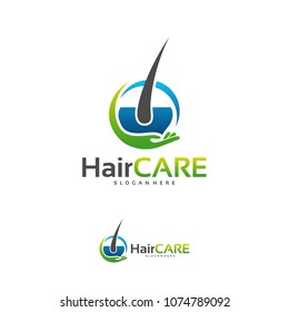 Hair Care Logo Designs Concept Vector, Hair Logo Designs