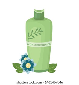 hair care products vector illustration