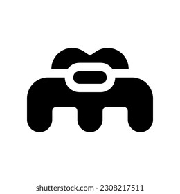 hair clamp icon for your website design, logo, app, UI.