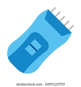 Hair Clipper Flat Icon Design For Personal nad Commercial Use