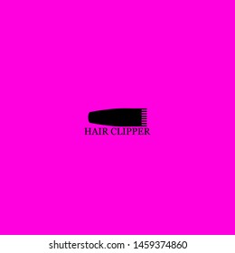 hair clipper icon sign signifier vector