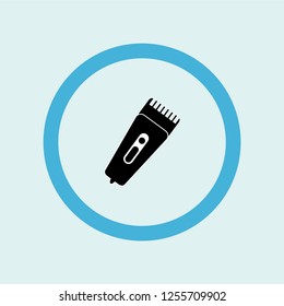 hair clipper icon symbol. Premium quality isolated hair clipper vector icon in trendy style. hair clipper element.