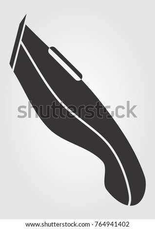 Hair clipper icon. Vector illustration
