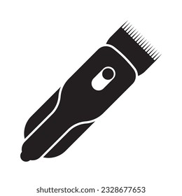 hair clipper icon vector template illustration logo design