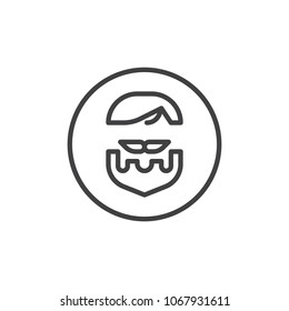 Hair clipper outline icon. linear style sign for mobile concept and web design. Barber shop simple line vector icon. Symbol, logo illustration. Pixel perfect vector graphics