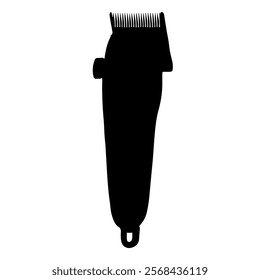 Hair clipper silhouette vector icon sign symbol illustration design.
