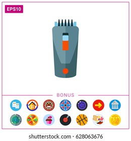 Hair clipper vector icon