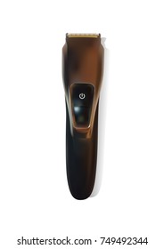 Hair clipper. Vector illustration