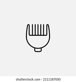 Hair Clippers Icon Sign Vector,Symbol, Logo Illustration For Web And Mobile