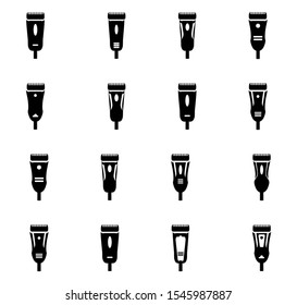 hair clippers logo design inspiration