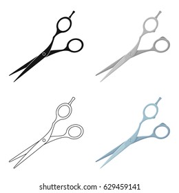 Hair Clippers.Barbershop Single Icon In Cartoon Style Vector Symbol Stock Illustration Web.