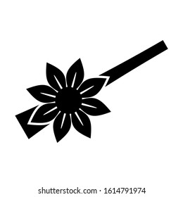 hair clips icon isolated sign symbol vector illustration - high quality black style vector icons
