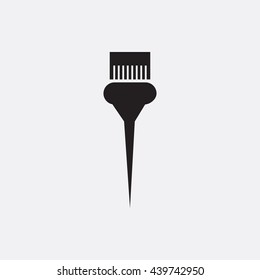 Hair Coloring Brush Icon