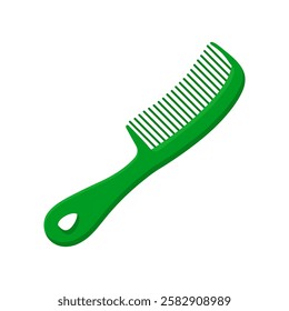 Hair Comb, Beauty and Spa Vector isolated Illustration