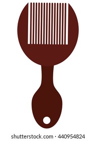 hair comb with handle