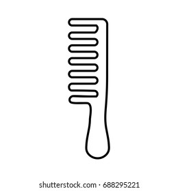 hair comb icon 