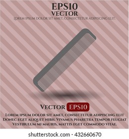 Hair Comb icon or symbol