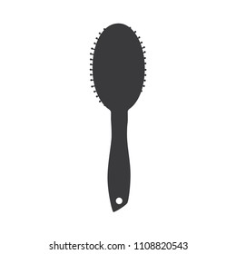Hair comb icon, vector illustration design. Barbershop objects collection.