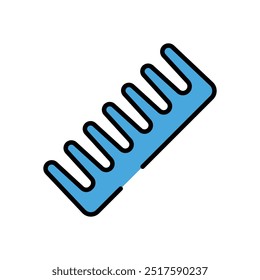 Hair Comb icon vector stock illustration