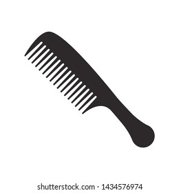 hair comb icon vector template