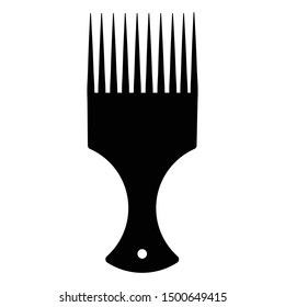 hair comb icon vector template - Vector