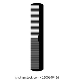 hair comb icon vector template - Vector