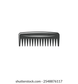 Hair Comb Illustration Representing Personal Grooming and Hair Care Tools