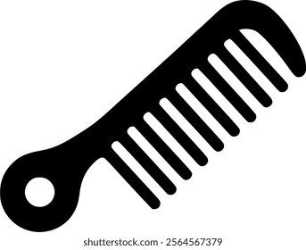 Hair comb line icon. linear style sign for mobile concept and web sign, symbol, vector, art