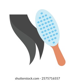 Hair comb Vector EPS 10 for print, digital UI, UX kit, web and app development for health, personal care, body treatment and more.