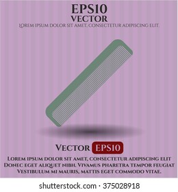 Hair Comb vector icon