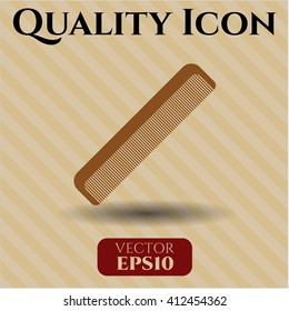 Hair Comb vector icon