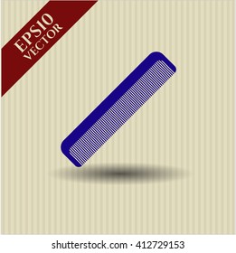 Hair Comb vector icon