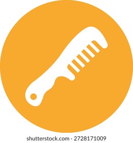 Ilustración de diseño de icono de Vector de peine de cabello