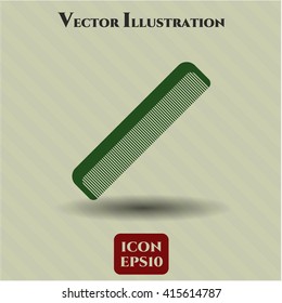 Símbolo vector de peine