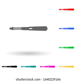 hair curlers multi color style icon. Simple glyph, flat vector of electro icons for ui and ux, website or mobile application