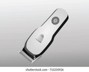 Hair cut device. vector illustration