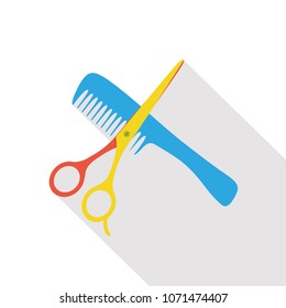 hair cut vector