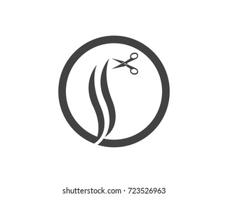 Hair cutting logo