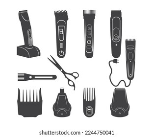 Hair cutting machine SVG, , hair stylist, cosmetology, beauty salon, hairdresser scissors, beautician, salon life svg