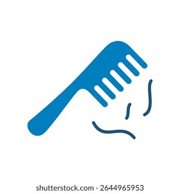 Ícone de dano de cabelo vetor design em estilo moderno