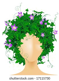 Hair Design - Vector