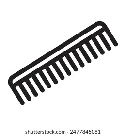 Hair Detangling Brush Icon Perfect for Hair Care and Styling